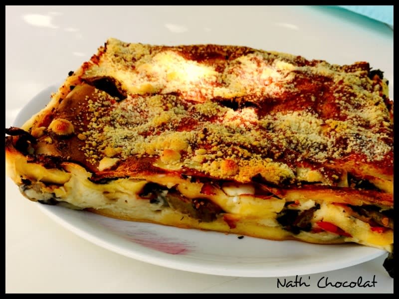 Lasagne Aux Blettes Et Chevre Recette Par Nath Chocolat