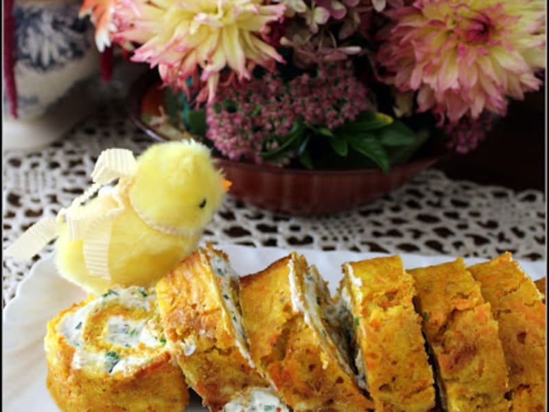 Roule Carottes Au Curcuma Et A La Ciboulette Recette Par Keskonmangemaman Roule Carottes Au Curcuma Et A La Ciboulette Recette Par Keskonmangemaman