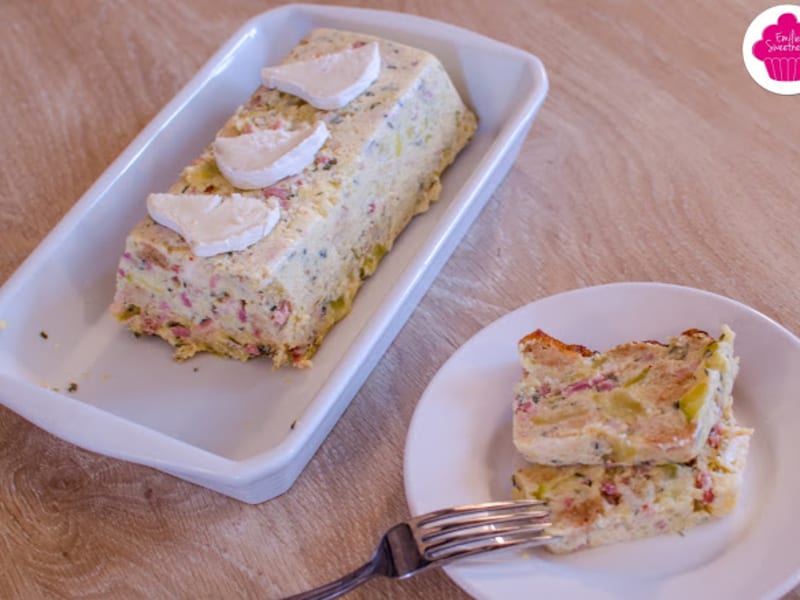 Flan De Courgettes Lardons Chevre Cuisson A L Omnicuiseur Ou Au