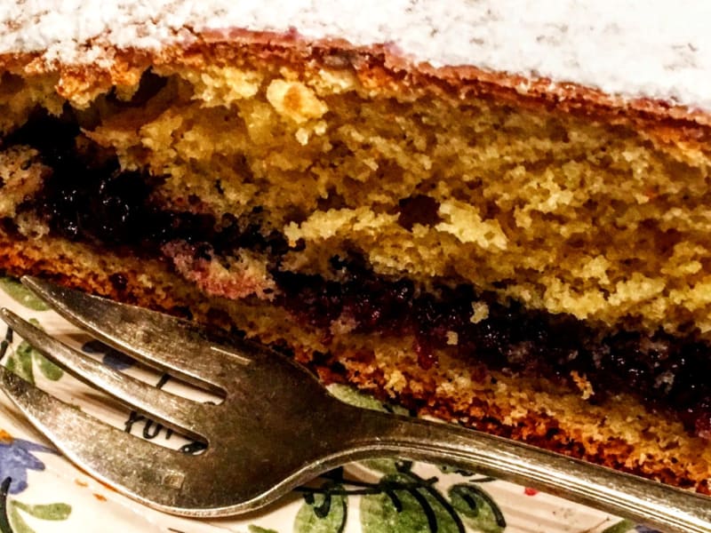 Gateau Moelleux A La Confiture De Myrtille Recette Par Thecrazyoven