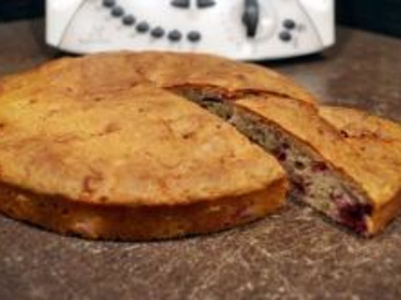 Gateau Moelleux Aux Framboises Au Thermomix Facile Et Rapide
