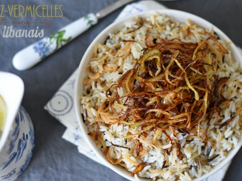 Recette De Riz Aux Vermicelles De La Cuisine Libanaise Recette