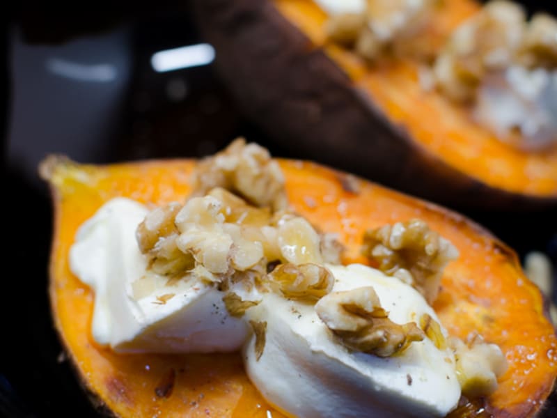 Patate Douce A La Creme Au Miel Et Aux Noix Recette Par