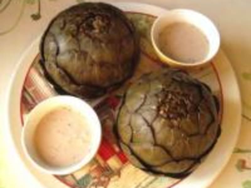Artichauts Et Sa Sauce Au Yaourt Recette Par Certi Ferme