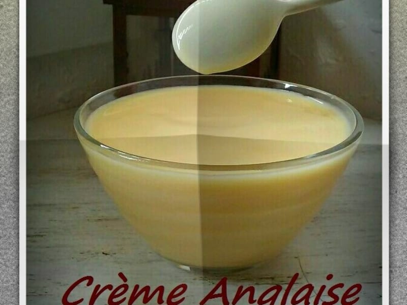 Creme Anglaise Recette Par Une Petite Faim