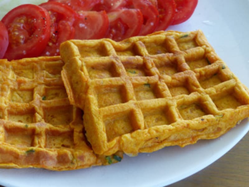 Gaufre De Patate Douce Recette Par Les Betises De Nonette