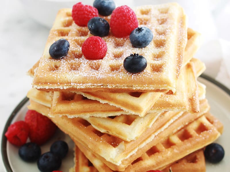 Recette Des Gaufres Croustillantes Comme A La Foire Recette Par