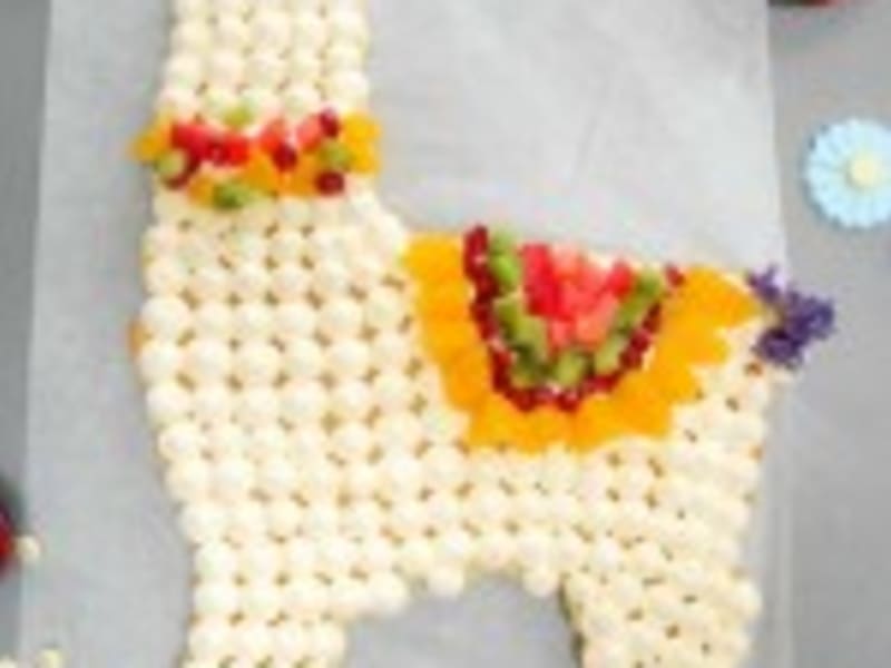 Mon Gateau Lama D Anniversaire Recette Par Mimi Patisserie