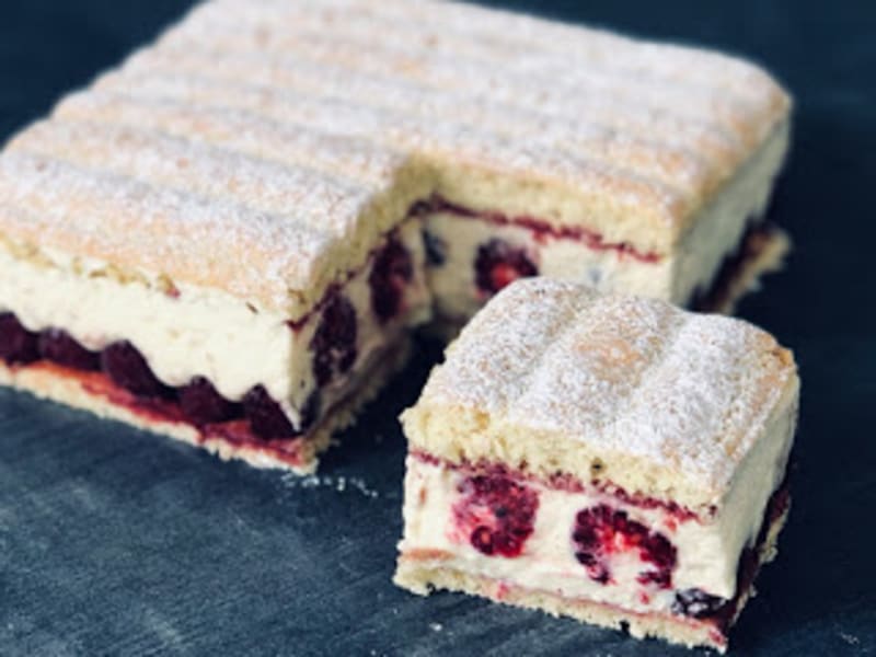 Tiramisu Aux Framboises Recette Par En K De Gourmandises