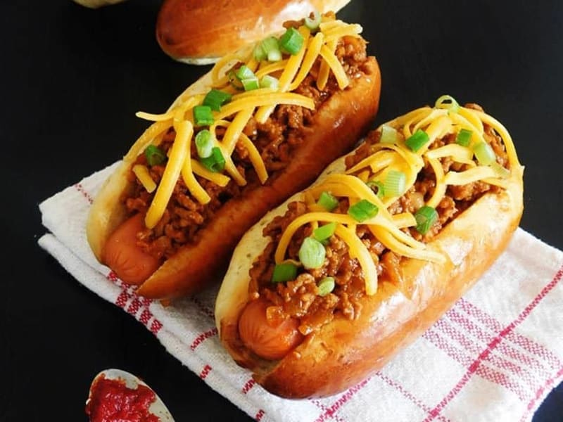 Le Chili Dog de Sonic (recette hot dog sauce chili) 