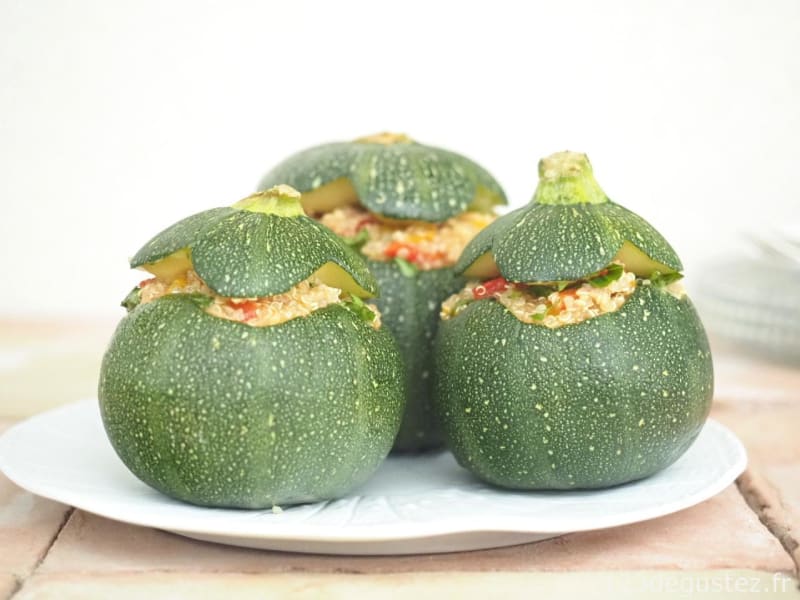 Courgette Farcie Vegetarienne Recette Par Valerie Du Blog 1 2 3