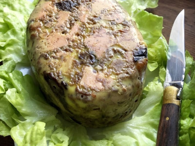 Terrine De Confit De Canard Foie Gras Et Pruneaux Recette Par Kelou