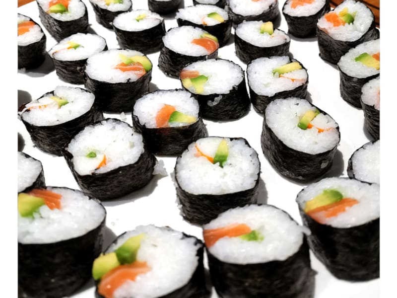 Riz japonais au vinaigre de riz pour sushi et maki - Recette i-Cook'in