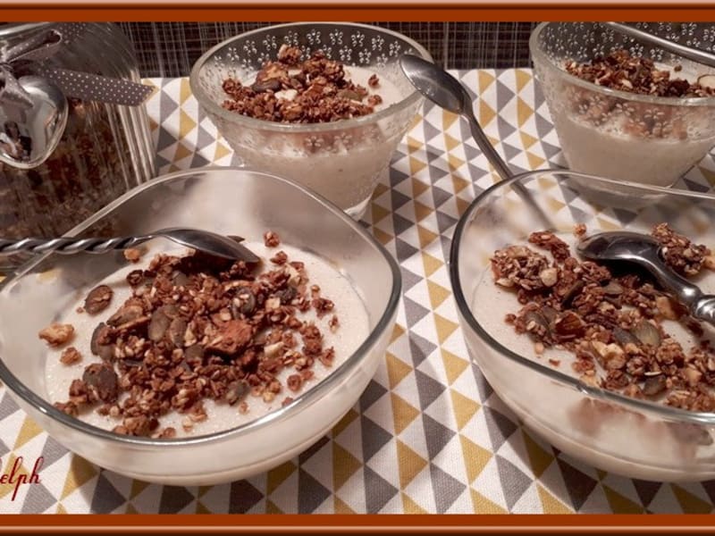 Semoule Au Lait D Amande Et Vanille Recette Par Oh La Gourmande