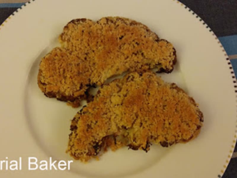 Steak De Chou Fleur Gratine Recette Par Serial Baker