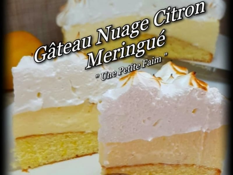 Gateau Nuage Citron Meringue Recette Par Une Petite Faim