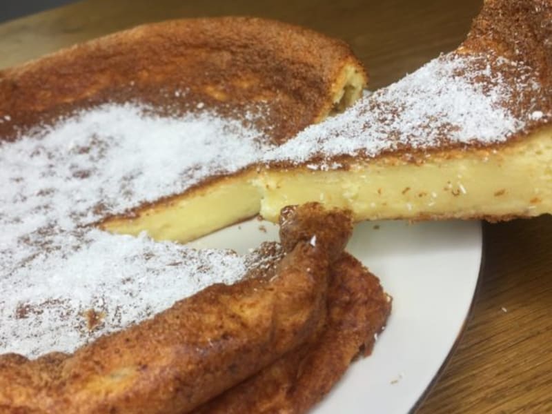 Gateau Au Yaourt Cremeux Et Leger Comme Un Nuage Et Sans Gluten Recette Par Myriam