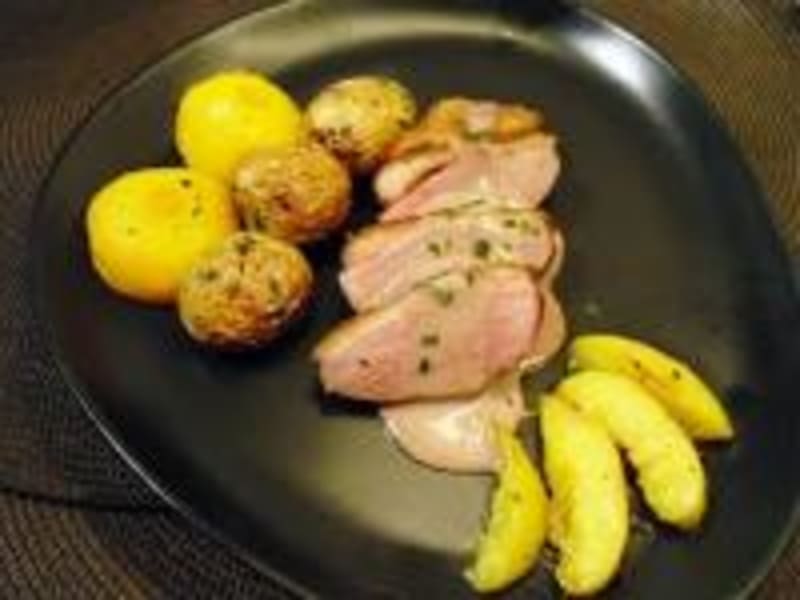 Magrets De Canard Aux Peches Recette Par Certi Ferme