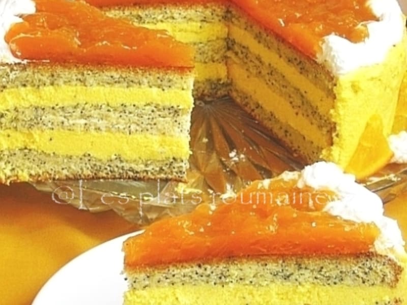 Gateau Au Pavot Et Creme Tutti Fruttii Recette Par Sara Miki Gateau Au Pavot Et Creme Tutti Fruttii Recette Par Sara Miki