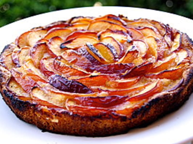 Tarte Fine Aux Nectarines Recette Par La P Tite Cuisine De Pauline