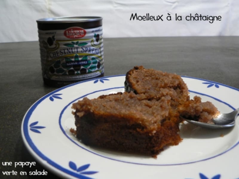Moelleux A La Chataigne Recette Par Une Papaye Verte En Salade