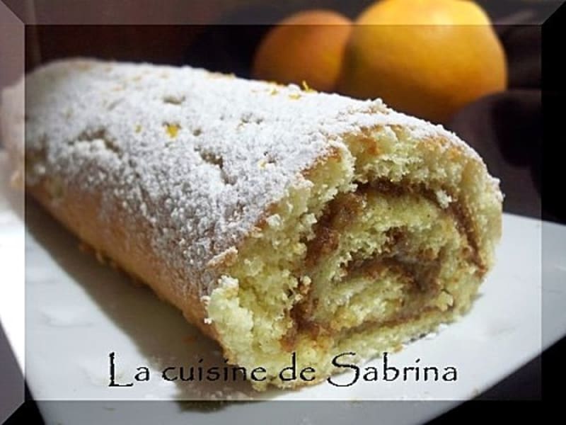 Biscuit Roule A L Orange Curd Recette Par Sabrina Baroun