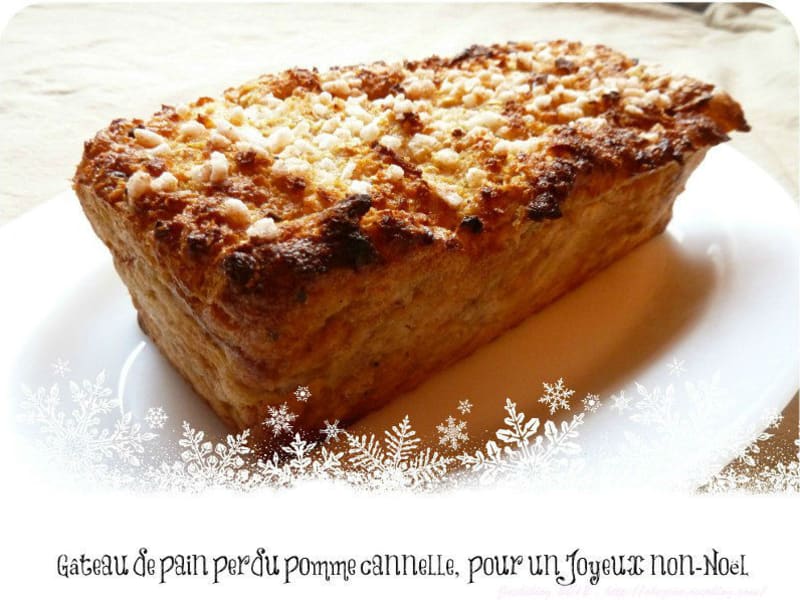 Gateau De Pain Perdu Pomme Cannelle Recette Par Juekiblog