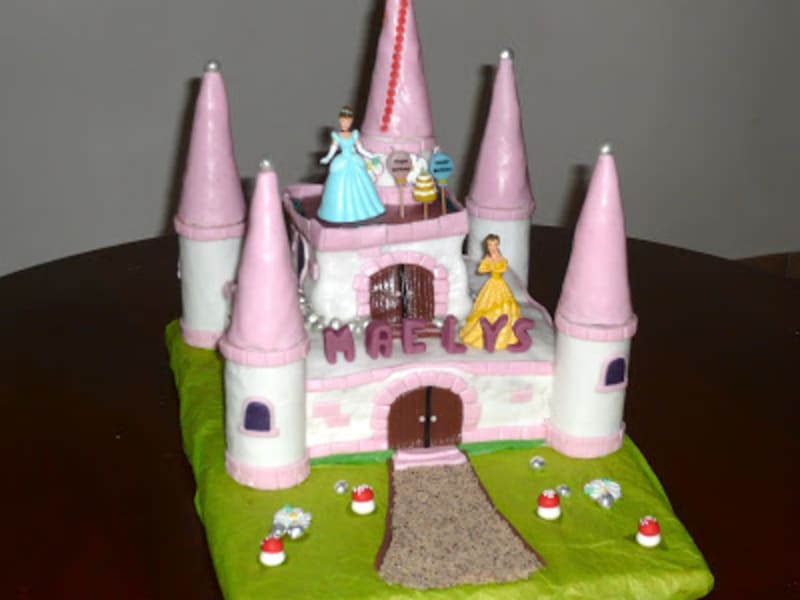 Gateau Chateau Des Princesses Recette Par Fantaisies Sucrees