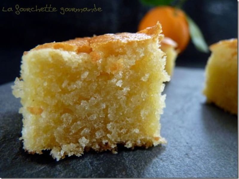 Moelleux A La Fleur D Oranger Recette Par Somphet