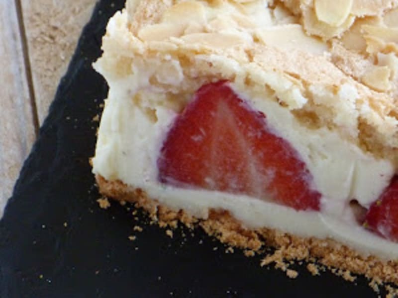 Fraisier Au Mascarpone Et Chocolat Blanc Recette Par Chic Chic Chocolat