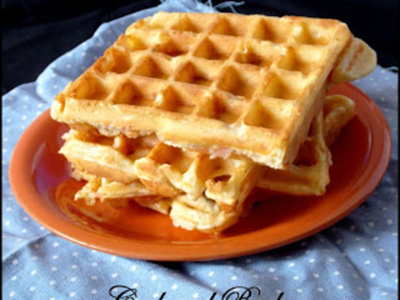 Gaufres Salees Saumon Et Rillettes De Poissons Recette Par Cook