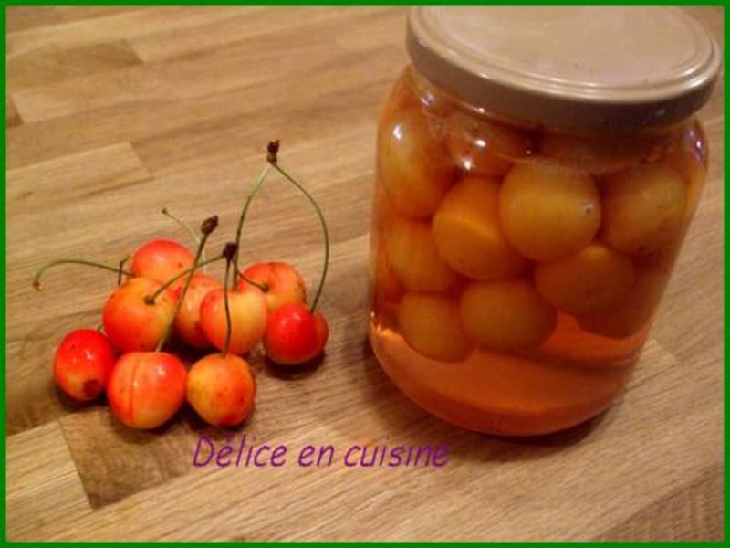 Cerises En Bocaux Recette Par Delice En Cuisine