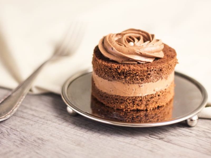 Mini Layer Cakes Aux Deux Chocolats Recette Par Dollyjessy