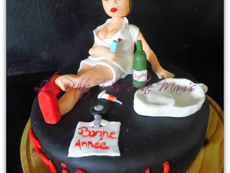 Gateau Nouvel An Infirmieres Aide Soignantes Recette Par Les P Tits Trucs D Une Mam S