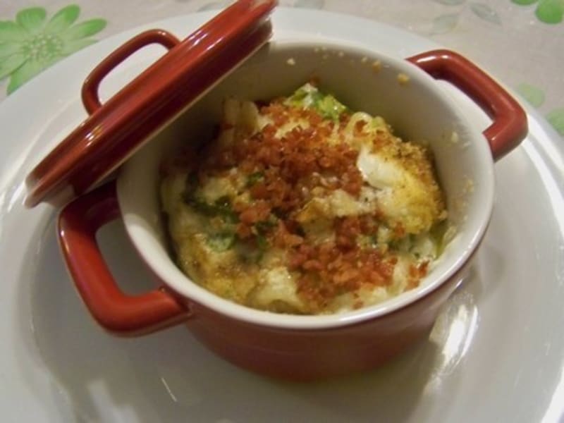 Gratin De Pates A La Venitienne Et Sa Chapelure De Prosciutto