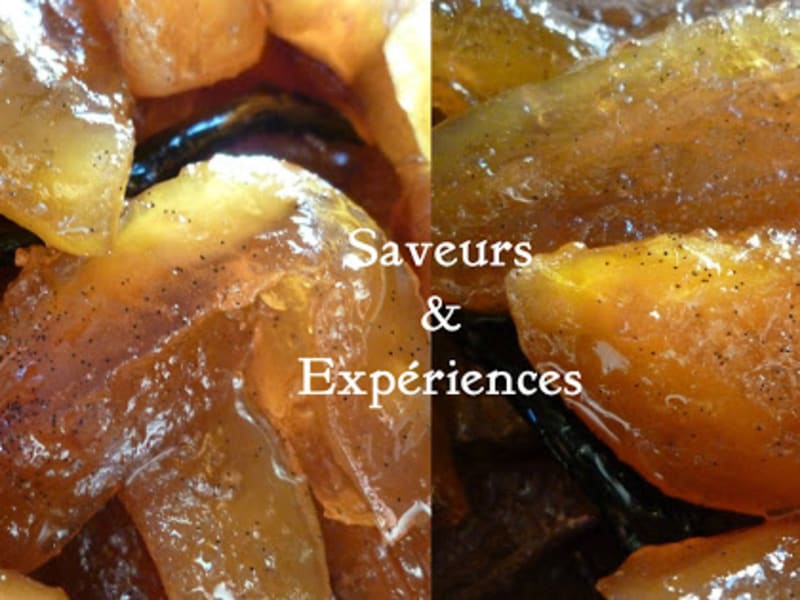 Papayes Confites A La Vanille De Maurice Recette Par Saveurs Experiences