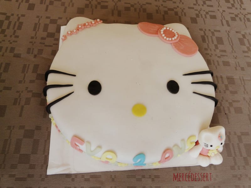 Gateau Hello Kitty Recette Par Mercedessert