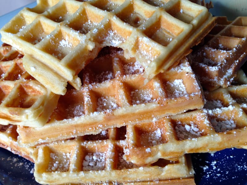 Gaufres Rapides Au Blender Recette Par Papa En Cuisine