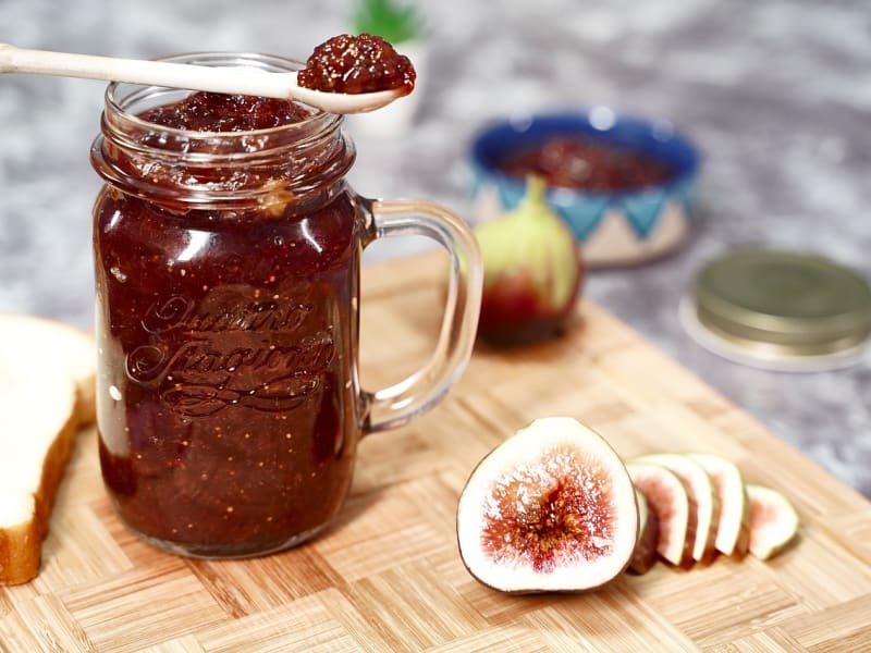 La confiture de figues trouve sa place dans une multitude de recettes  salées et sucrées