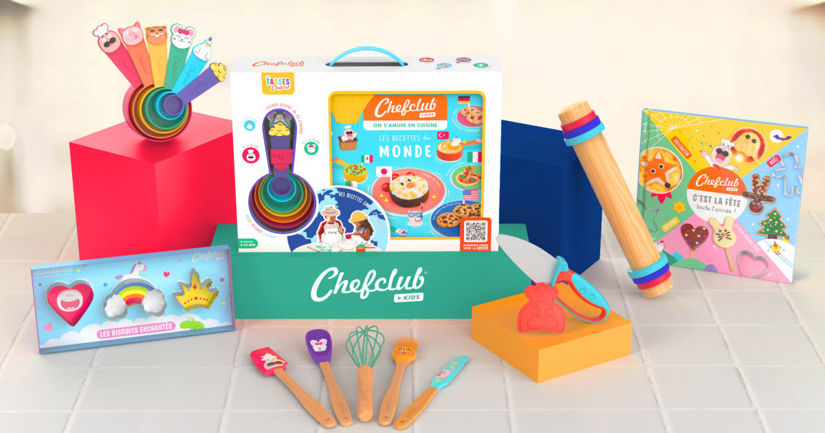 Chefclub kids, le plaisir de cuisiner comme les grands en autonomie et en  toute sécurité