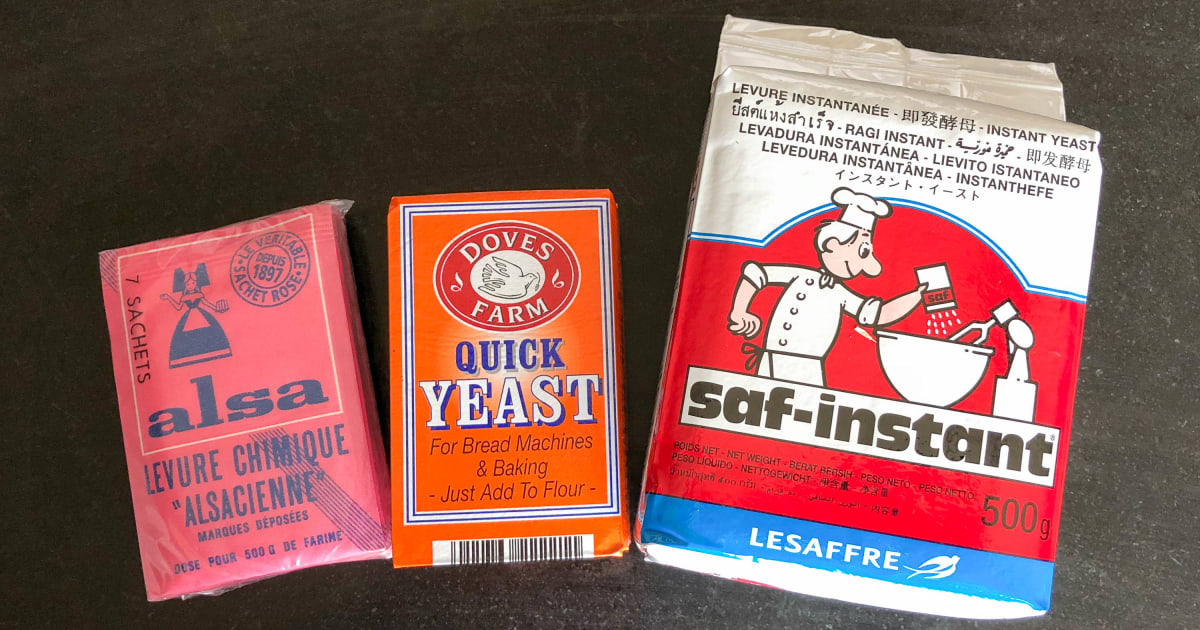 Levure de boulanger déshydratée - sachet 9g - Jeviensavous