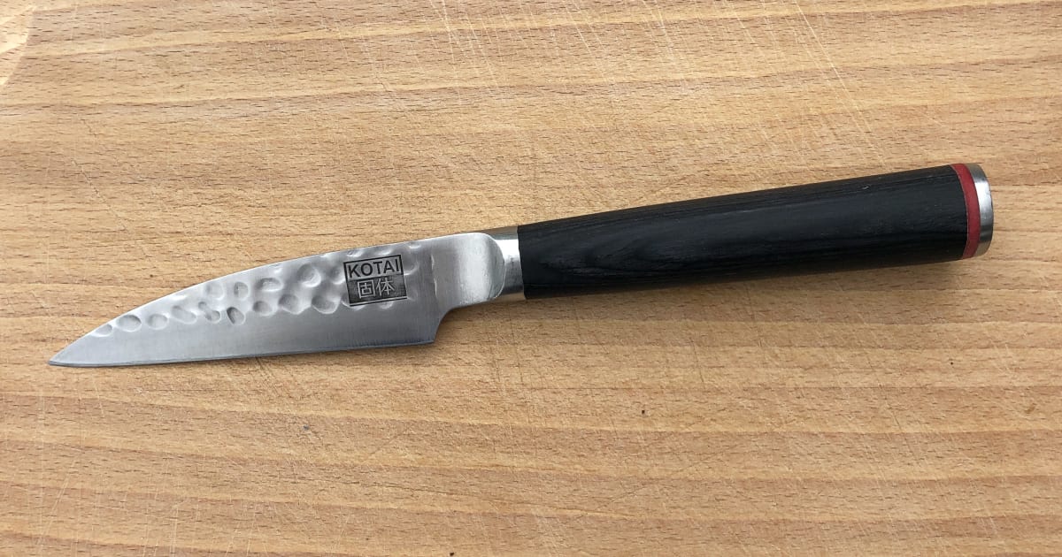 Le couteau d'office Kotai à lame courte et pointue