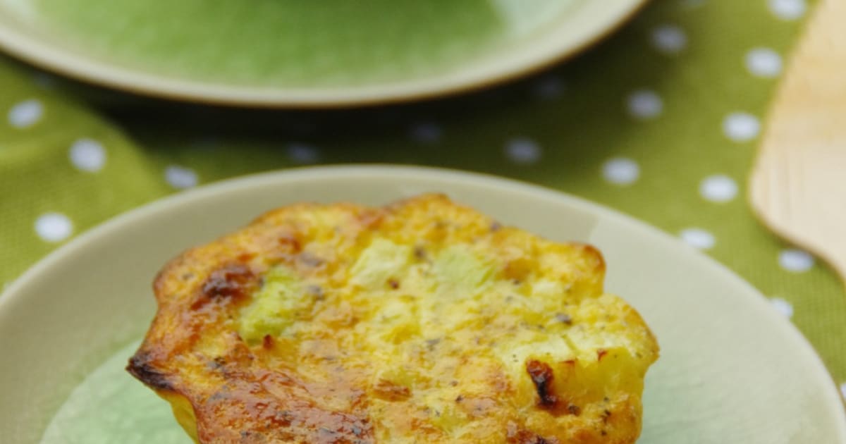 Petits flans de courgettes à l'ail noir. - La Machine à Explorer