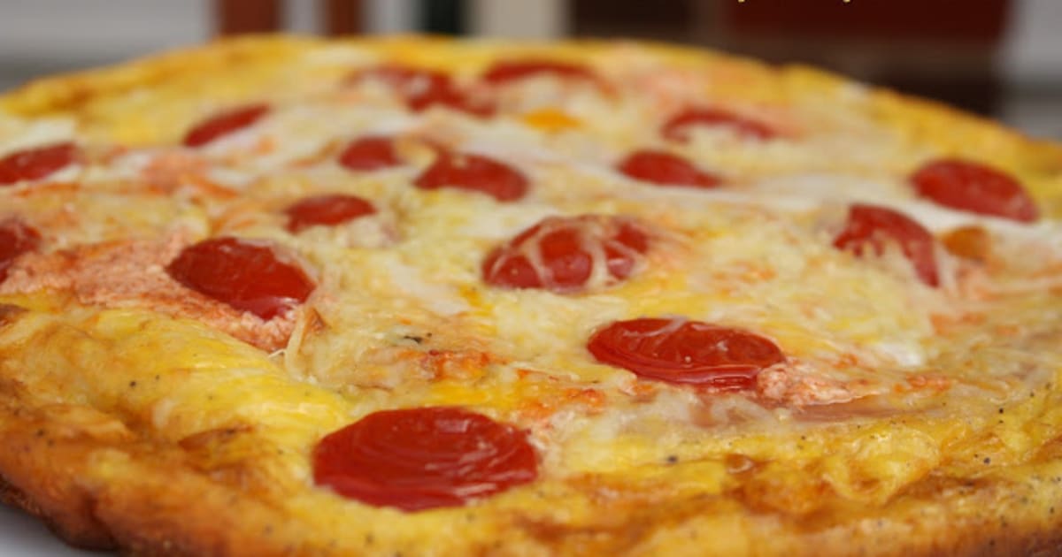 Gateau D Omelettes Au Jambon Et Au Chevre Recette Par Les Vagabondages De Vi Ne