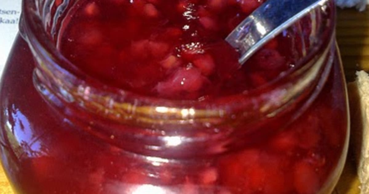 Gelee De Groseilles Blanches Et Framboises