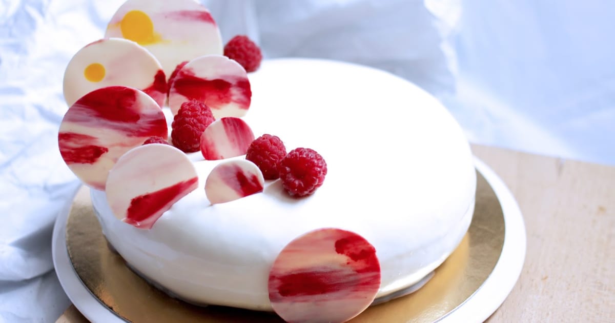 L Ivoire Entremets Citron Vert Framboise Coco Recette Par Chloe Delice