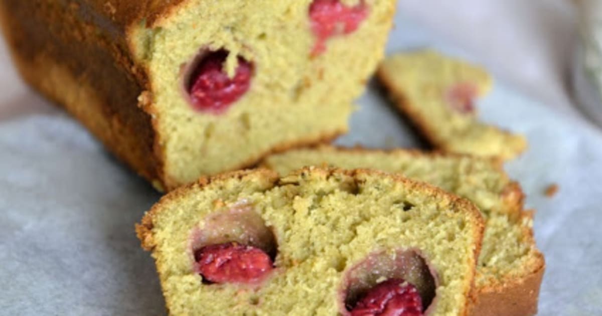 Cake Au The Matcha Et Aux Framboises Recette Par Une Aiguille Dans L Potage
