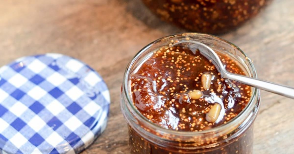 Chutney de figues au soja et vinaigre balsamique : recette Chutney de