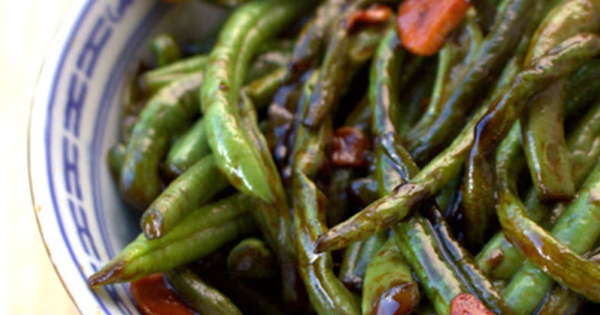 Recette Poulet sauté aux haricots verts par Francine