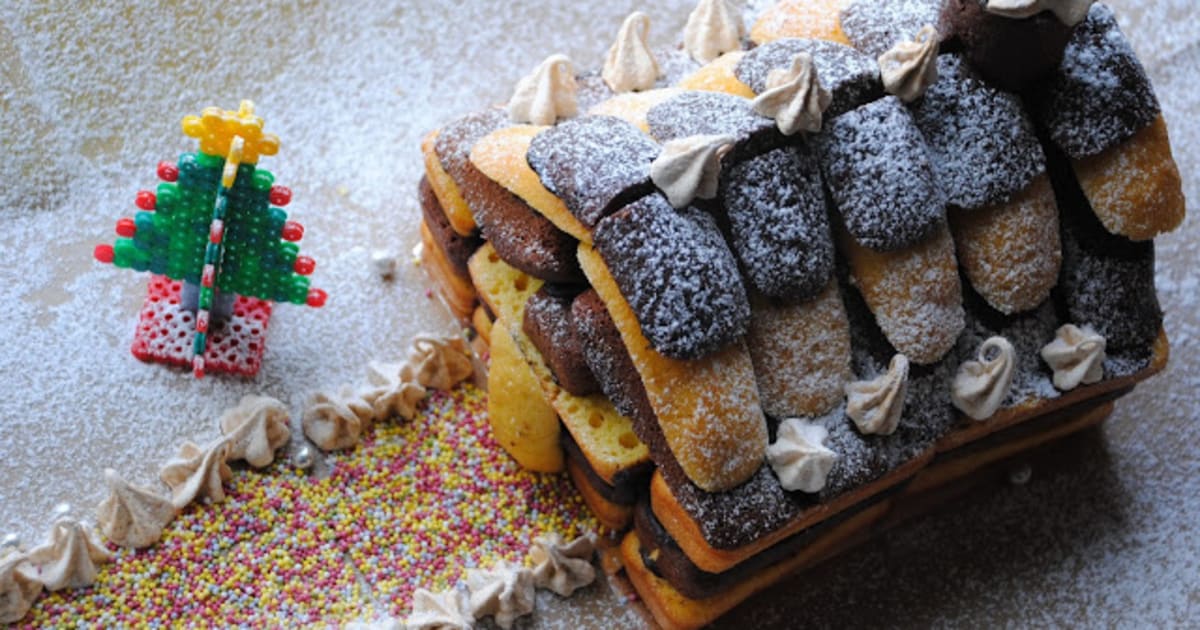 Maison De Noel En Gateau Recette Par Ca Bouffe Un Doberman